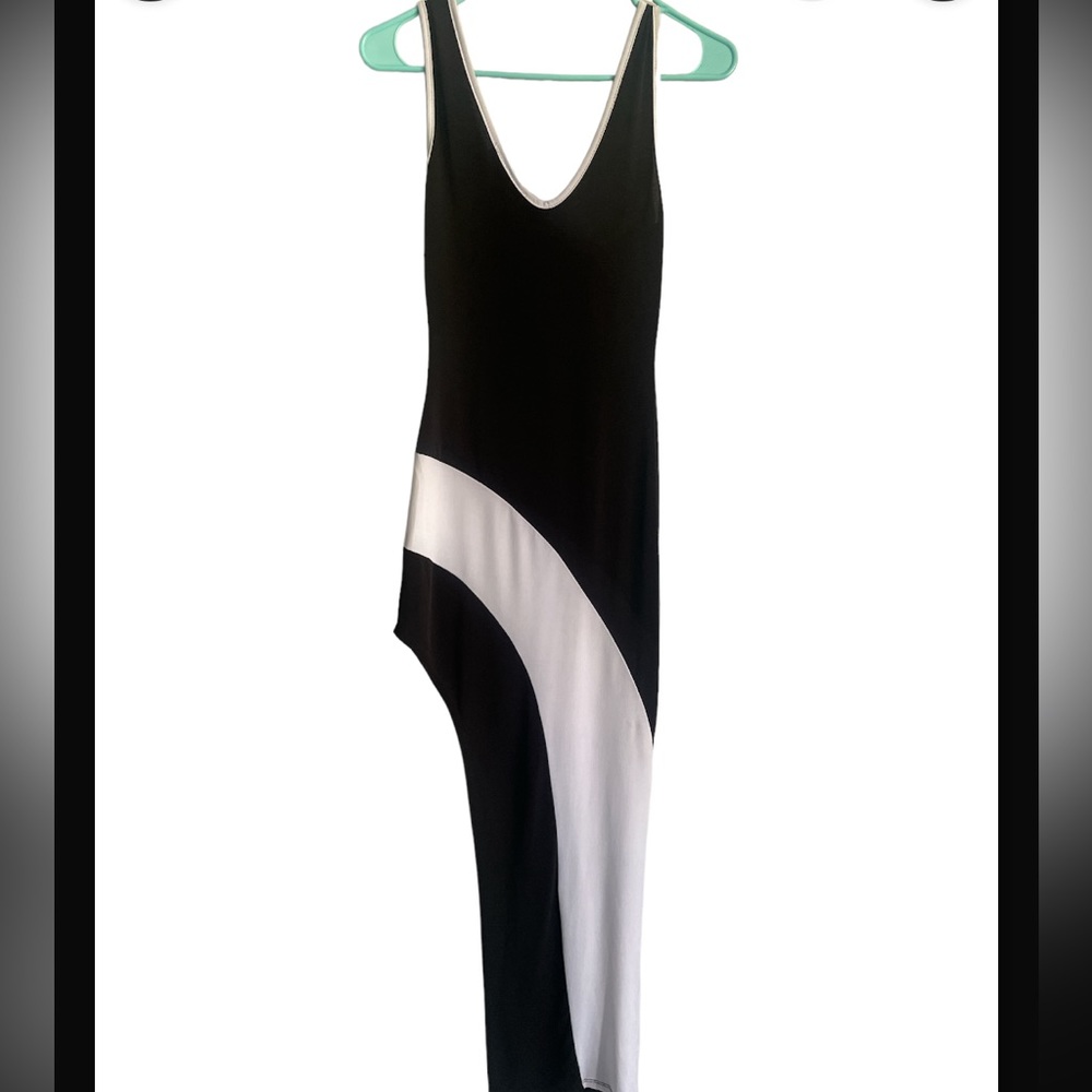 Woman’s Foreign Exchange High Leg Cut Dress - Picture 2 of 3